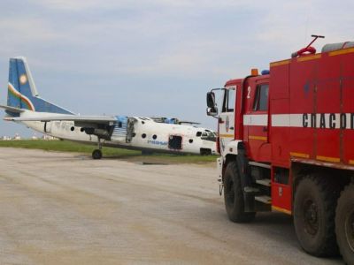 Эвакуацию самолета отработали в аэропорту Якутска