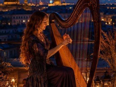 КЕЛЬТСКИЕ АРФЫ НА КРЫШЕ