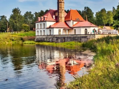 Экскурсия в Гатчину из Петербурга: 2 дворца, парк, всё включено