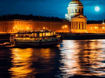 Экскурсия Ночной Петербург с теплоходной прогулкой