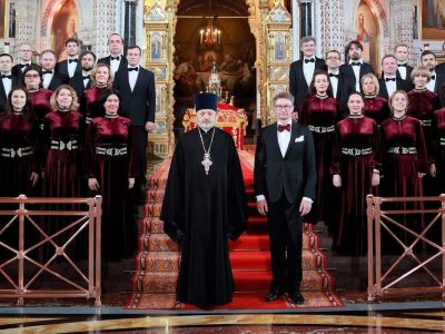 Патриарший хор храма Христа Спасителя