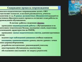 Международный вебинар "Современные практики сопровождения ребенка с ОВЗ и инвалидностью в общеобразовательной организации"
