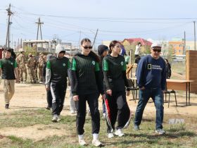 Военно-патриотический слет АГАТУ собрал около 50 студентов из всех подразделений