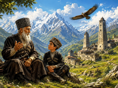 Чеченские сказки (Музей русской сказки «За лесами, за горами»)