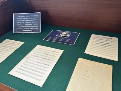 Ко Дню песни в Якутии представили выставку редких нотных изданий