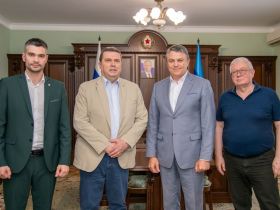 Председатель СЖР Владимир Соловьёв встретился с главой ЛНР Леонидом Пасечником