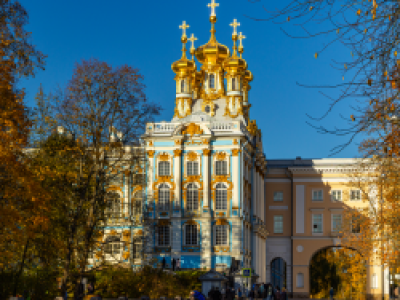Пушкин (бывшее Царское Село) с посещением лицея