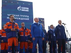 Айсен Николаев принял участие в запуске инфраструктуры Игнялинского месторождения