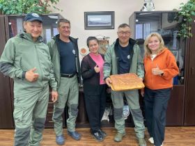 Якутяне передали жителям Командорских островов Камчатки частицу земли с родины Витуса Беринга