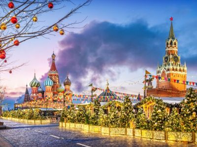Новогодняя Москва: обзорная автобусная экскурсия