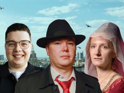 Крыша-Фест. Домнин, Исанов, Мишаненкова.