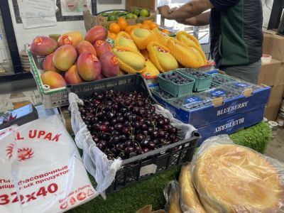 В Якутию поступило более четырех тонн свежих ягод из Кыргызстана