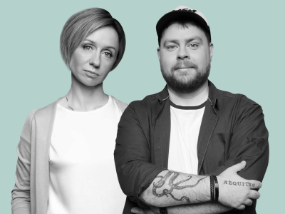 Рита Родина, Андрей Атлас (StandUp Store Moscow)