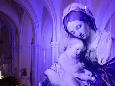 Ave Maria. Орган, вокал, скрипка