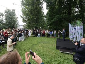 В Москве прошли акции «Свеча памяти» и «Сад памяти»
