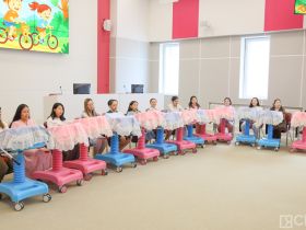 В Якутске состоялась выписка малышей, родившихся в День защиты детей