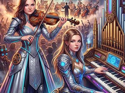 Невероятная музыка компьютерных игр - орган и скрипка