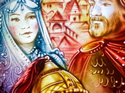 Руслан и Людмила (с песочной анимацией)