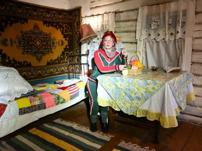 На деревню к бабушке. Душевная программа (Домик на крыше на деревне у бабушки (Старая Бинарадка))