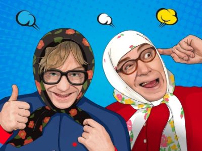 Новые русские бабки. Кабаре-дуэт. Программа «Комиксссы»
