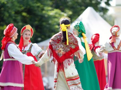 Модные показы в усадьбе (Усадьба Марьино (Андрианово))