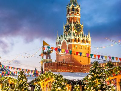 Новогодняя Москва: обзорная автобусная экскурсия 31 декабря