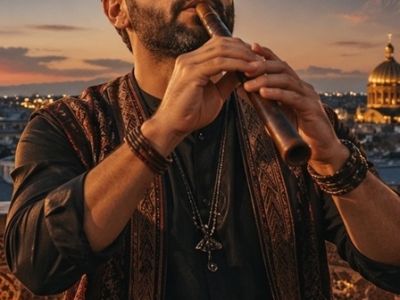 Концерт на крыше. ДУДУК, АККОРДЕОН И БАРАБАНЫ