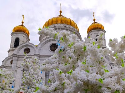 От земли до неба — тур по Храму Христа Спасителя (От земли до неба — экскурсия по Храму Христа Спасителя)