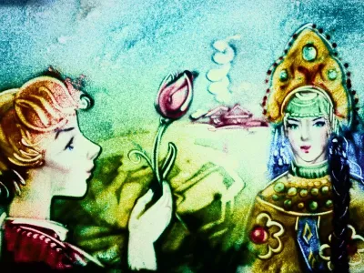 Каменный цветок (Скарабей)