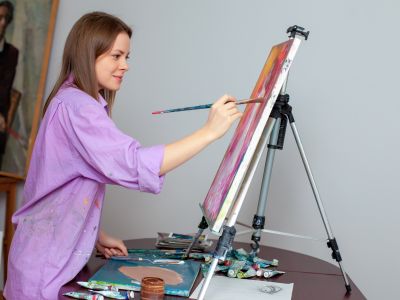 Александра Салагаева. Акрил (Кузбасский центр искусств)