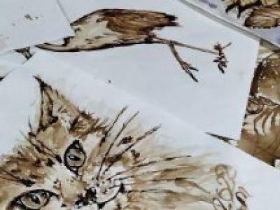 Кофейная живопись. Мастер-класс