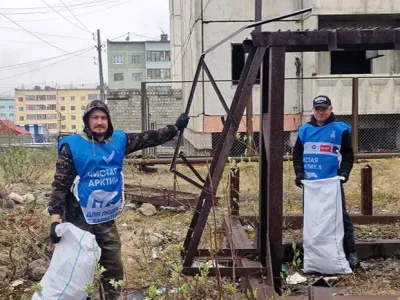 В Депутатском собрали около 149 тонн металлолома в рамках проекта «Чистая Арктика»