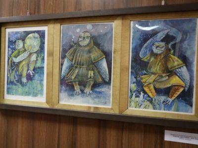 «Акварельные сны»: в Якутске показали картины художников, выполненные в сложной технике