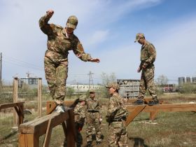 Военно-патриотический слет АГАТУ собрал около 50 студентов из всех подразделений