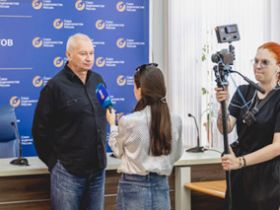Cекретарь СЖР Владимир Касютин провел семинар для журналистов Ростовской области и ДНР