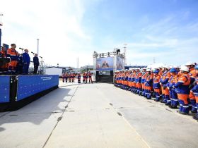 Айсен Николаев принял участие в запуске инфраструктуры Игнялинского месторождения