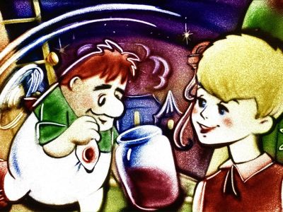 Музыка «Союзмультфильма» с песочной анимацией