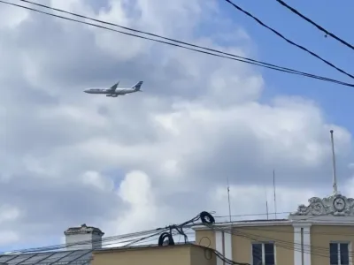 Якутян напугал кружащий над городом самолет