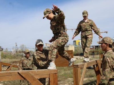 Военно-патриотический слет АГАТУ собрал около 50 студентов из всех подразделений