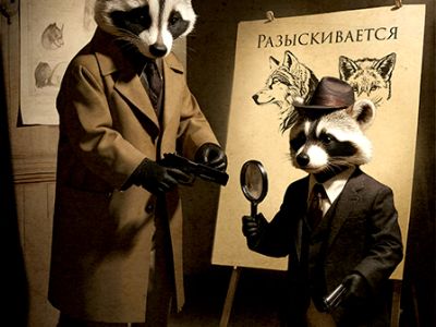 Лапы, когти, два хвоста. Мюзикл-детектив