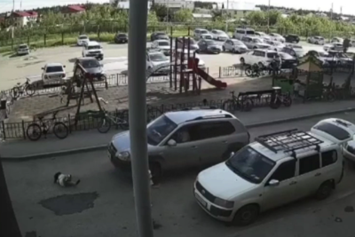 В Якутске во дворе на улице Билибина сбили ребенка / ЯСИА Якутск Якутск Республика Саха (Якутия)