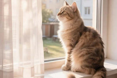 Кошачье счастье: полезные товары, которые помогут обустроить пространство для питомца / ЯСИА   