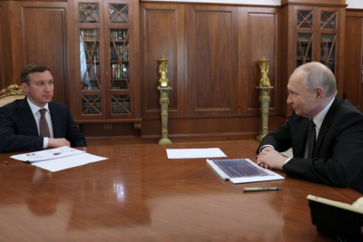 Путин провел встречу с генеральным директором АЛРОСА / ЯСИА   