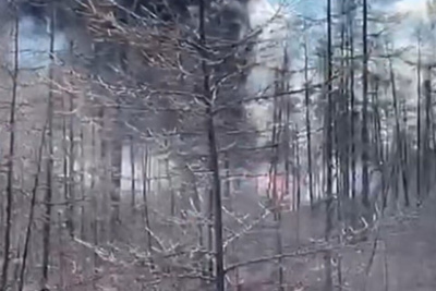 Появилось видео с места аварийной посадки Ан-2 в Томпонском районе / ЯСИА   