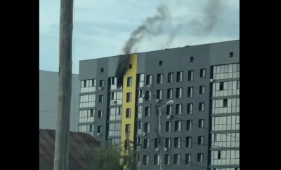 В Якутске загорелась квартира в новостройке на улице Притузова UPD / Николай Борисов Якутск Якутск Республика Саха (Якутия)