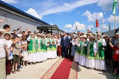 Новый молочный цех открылся в Амгинском районе / ЯСИА   