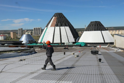 Фото: какие виды открываются с крыши Арктического центра эпоса в Якутске / Нарыйа Пахомова Якутск Якутск Республика Саха (Якутия)