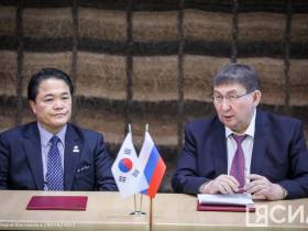 Back in Yakutia. Делегация из Кореи встретилась с министром культуры Якутии