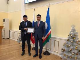 Генеральный директор компании «Железные дороги Якутии» награжден за сохранение культурного наследия