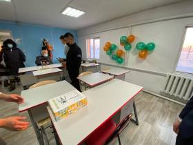 В школе отдаленного села Туобуйа Верхневилюйского района открылся центр "Точка роста"